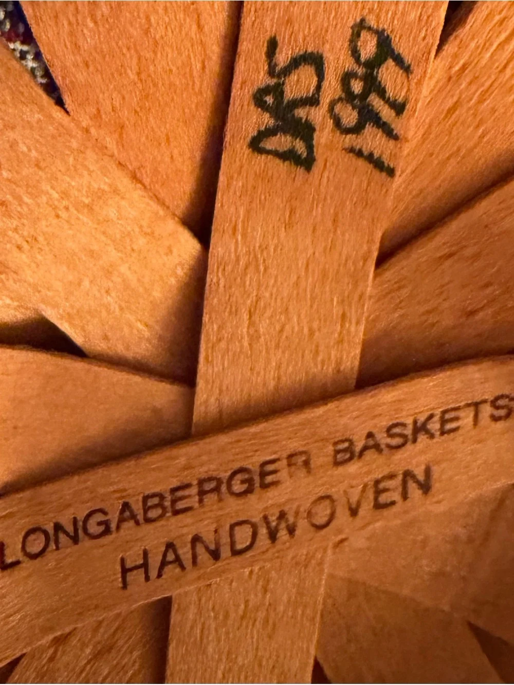 LONGABERGER CC JW MINIATURE APPLE BASKET SET